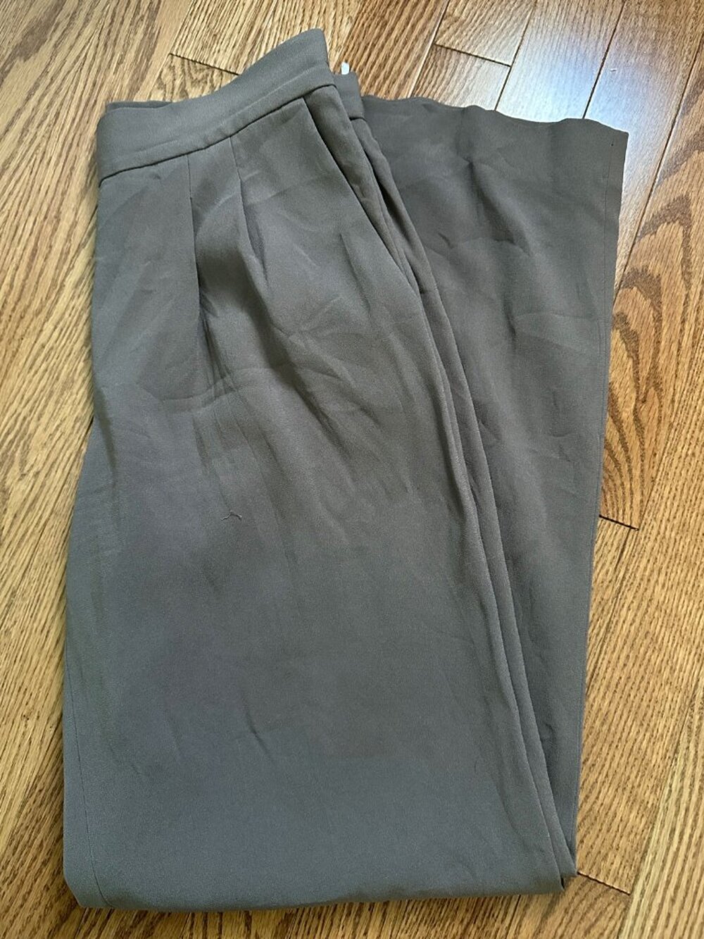 Aritzia Babaton Wide Leg Trousers - Mid Rise, Taupe